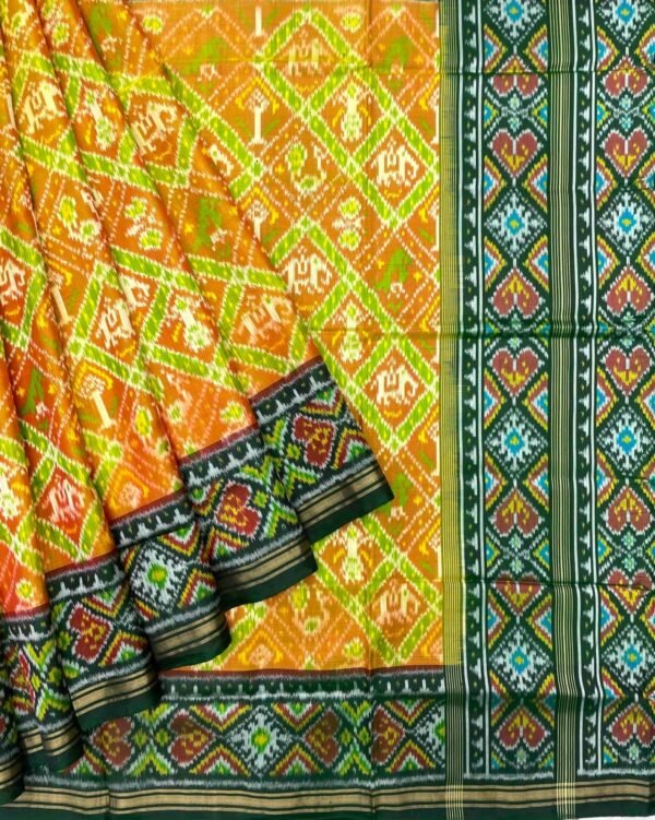 Traditional pure silk patola