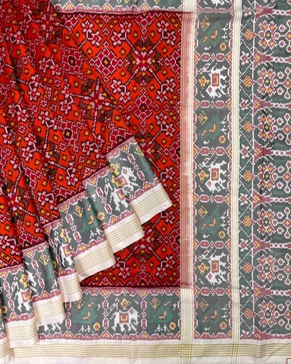 Traditional pure silk patola