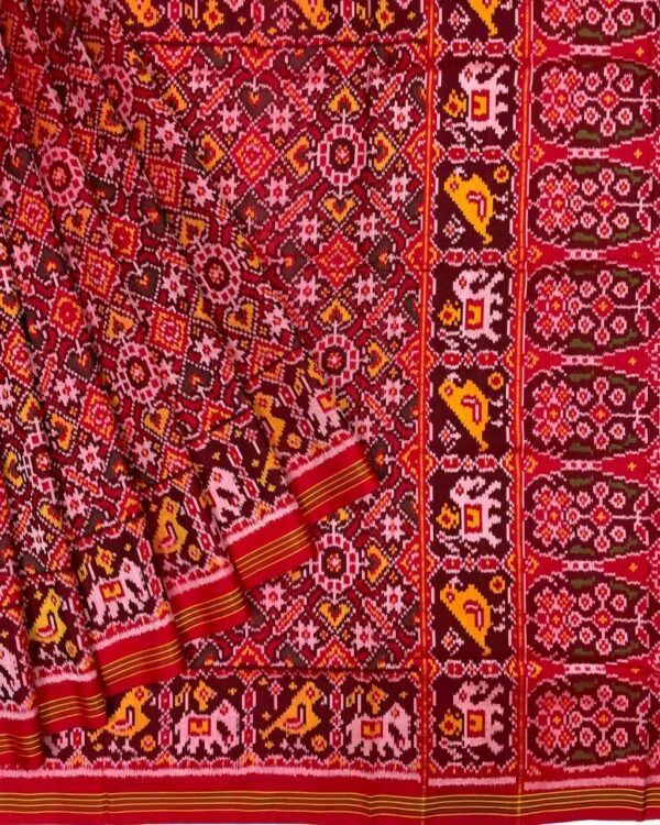 Traditional pure silk patola