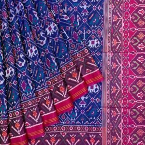 Traditional pure silk patola