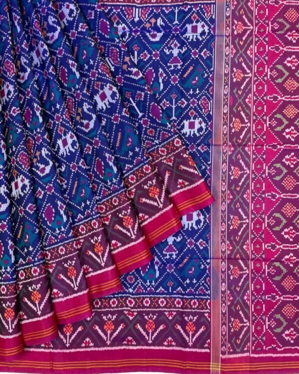 Traditional pure silk patola