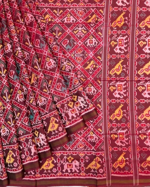 Traditional pure silk patola