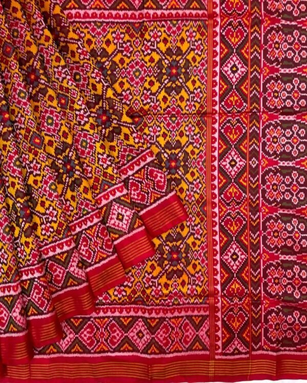 Traditional pure silk patola