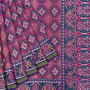 Traditional pure silk patola