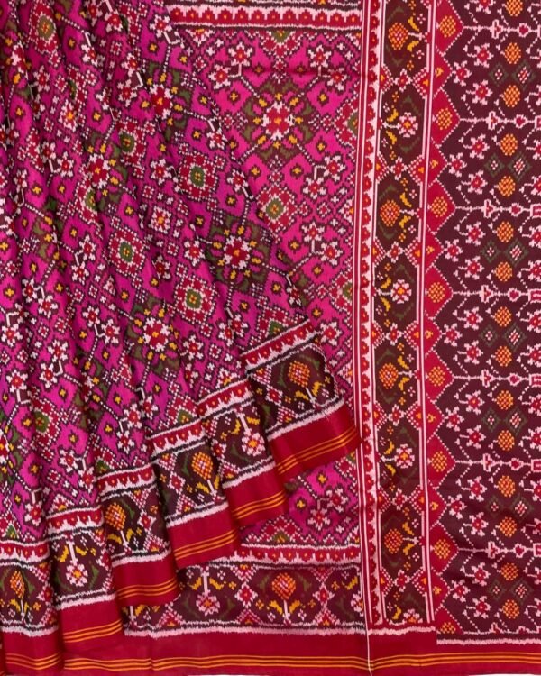 Traditional pure silk patola