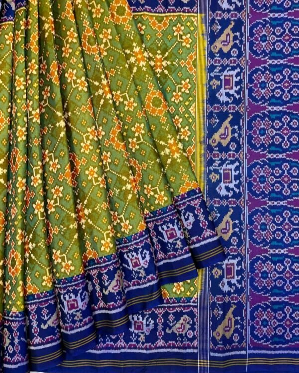 Traditional pure silk patola